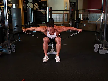Cable Seated Lateral Raise