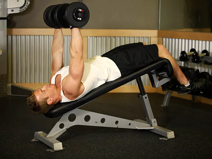 Decline Dumbbell Press