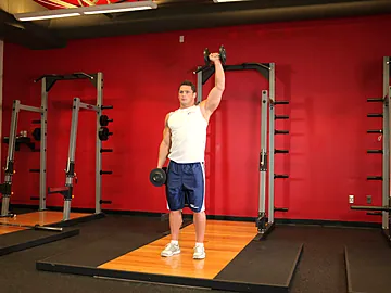One-Arm Dumbbell Shoulder Press