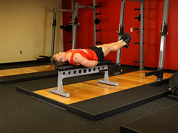 Flat Bench Leg Pull-In