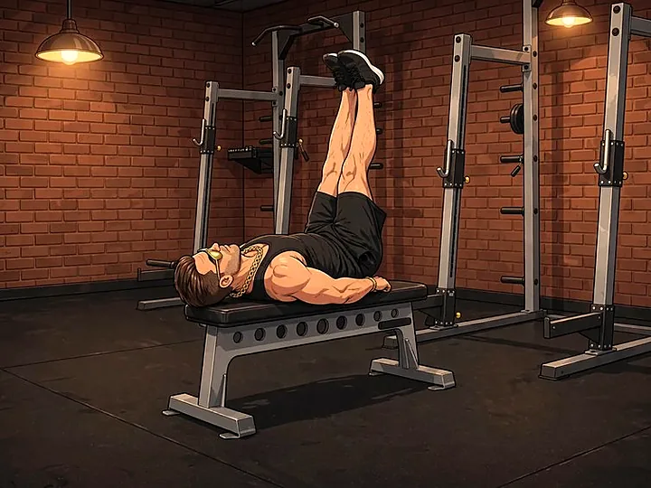 Relevé de jambes allongé