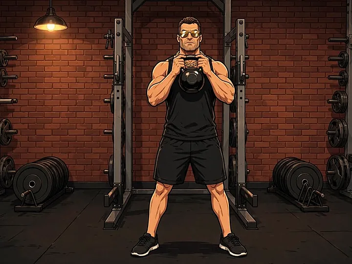 Goblet squat : position de départ