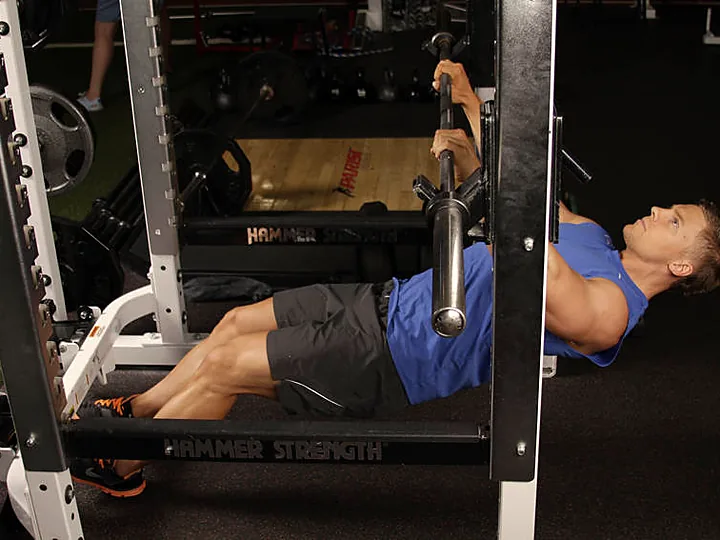 Inverted Row: starting position