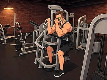Makinede Preacher Curl