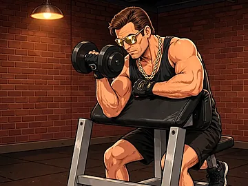 Tek Kol Dambıl Preacher Curl