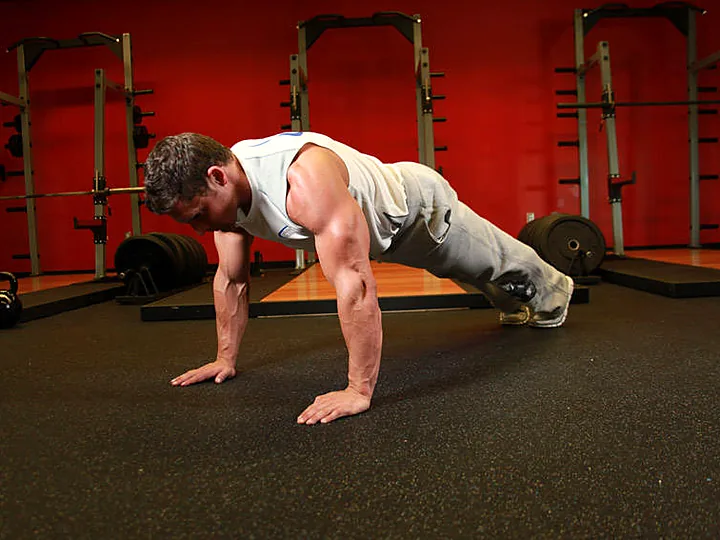 Push-Ups: starting position