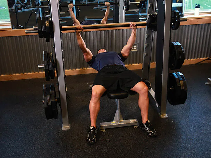 Smith Machine Bench Press