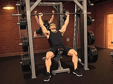 Smith Makinesinde Incline Bench Press