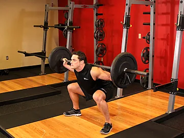 Wide-Stance Barbell Squat