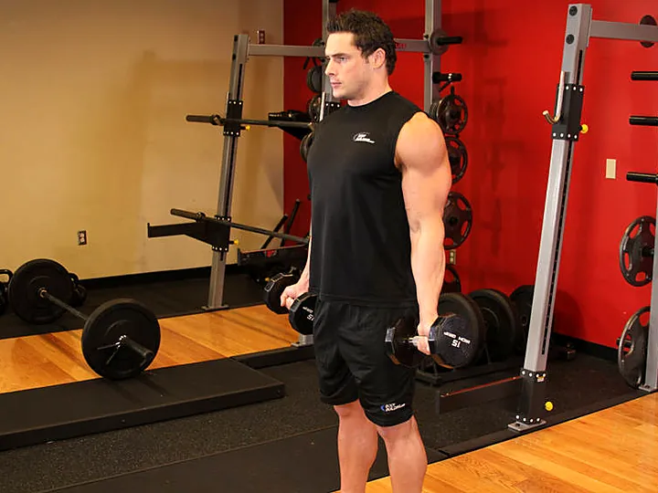 Zottman Curl: starting position